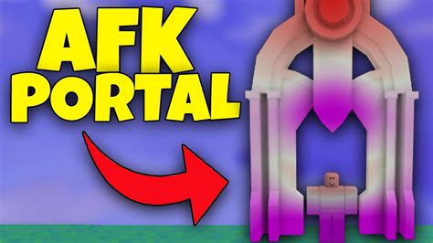 New Afk Area Portal In Roblox Bedwars Youtube