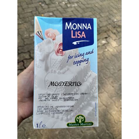 Jual Monnalisa Whipping Cream Liter Shopee Indonesia