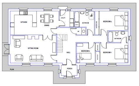 10 Dream Sample Bungalow House Plans Photo - JHMRad