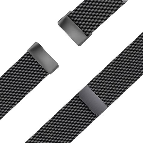 Fitbit Charge Milanese Loop Band Zwart Smartwatchbanden Nl