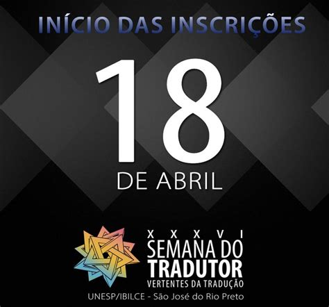 Contagem regressiva para o início das inscrições Fique atento às redes