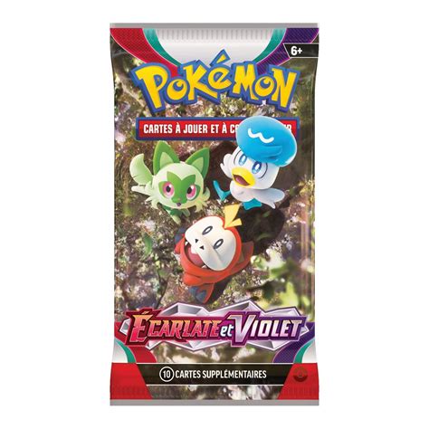 Pokémon Display Boite de 36 Boosters Ecarlate et Violet SV1