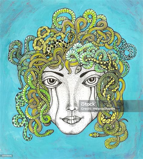 Mulher Com Cabelos De Cobra - 10