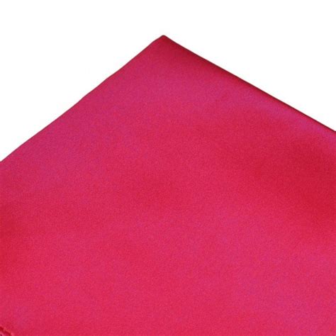 Plain Cerise Pink Pocket Square Handkerchief From Ties Planet Uk