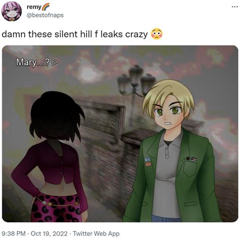 Damn These Silent Hill F Leaks Crazy 😳 Silent Hill 2 Remake Know Your Meme