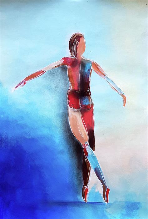 Nude Dancer Painting By Nicole Tang Pixels