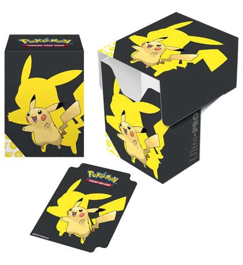 Pokemon Ultra Pro Deck Box Pikachu 2019 Stickerpoint