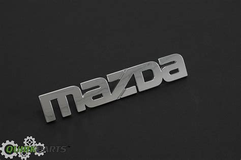 Mazda Miata Rear Chrome Nameplate Emblem Badge Decal Oem New