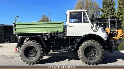 Lkw Unimog 406 Allrad Mit Zapfwelle Vorne Luftkompressor Euroholz Hagen