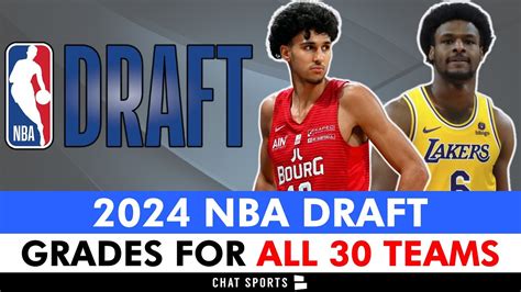 2024 Nba Draft Grades Full Nba Draft Results Biggest Winners