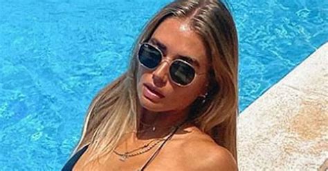 Love Island S Arabella Chi Flaunts Every Inch Of Her Body In Barely There Bikini Daily Star