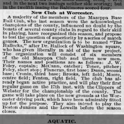 New Club at Worcester - Newspapers.com™