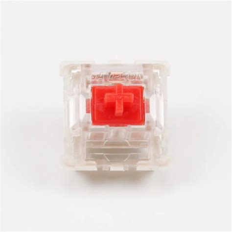 Gateron Smd Red Switches Linear 45g Plate Mount Keybumps