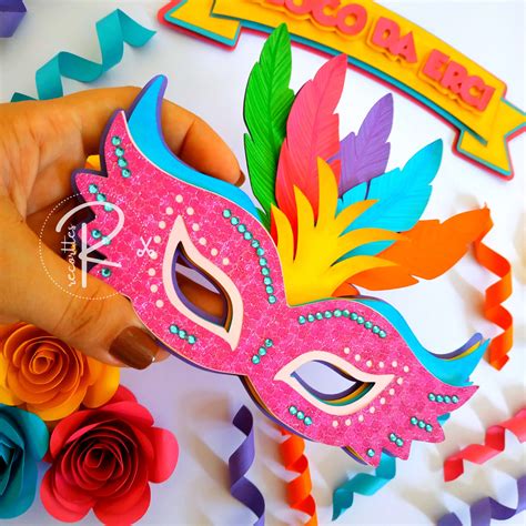 Modelos De Mascaras Para O Carnaval - 5