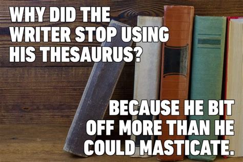 Thesaurus Jokes Grammar Nerds Will Appreciate Reader S Digest