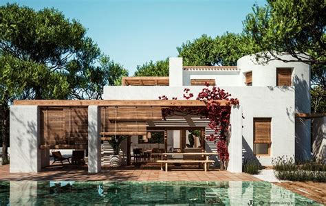 Ca La Brisa Jessica Bataille Mediterranean Homes House Exterior