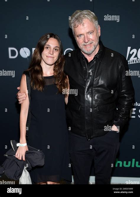 Actor Aidan Quinn And Daughter Mia Quinn Attend The Hulu Original Series Dopesick Premiere At