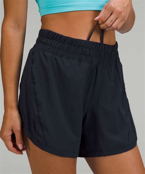 Lululemon Track That High Rise Lined Short True Navy Lulu Fanatics