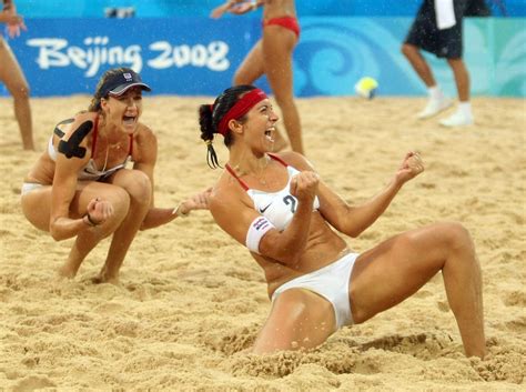 Olympian Bikinis Better For Volleyball