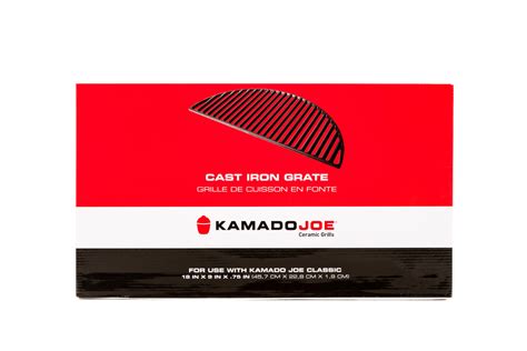 Kamado Joe Half Moon Cast Iron Cooking Grate Kamado BBQ