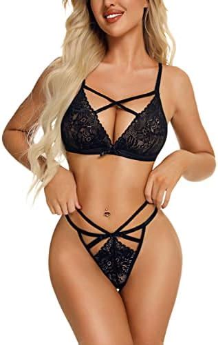 Sexy Lingerie Set For Women Bra And Panty Sets Two Piece Strappy