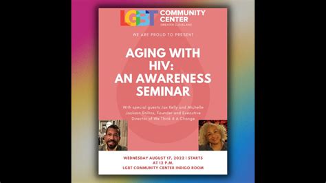 Aging With Hiv An Awareness Seminar Previously Record 81722 Youtube