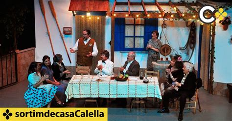 El Concurs de Teatre Amateur comença diumenge amb lobra La Pepa Maca Calella Comunicació