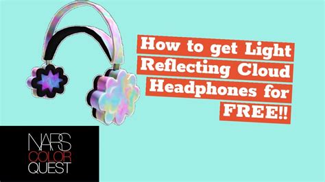 How To Get These Free Light Reflecting Cloud Headphones In Nars Colour