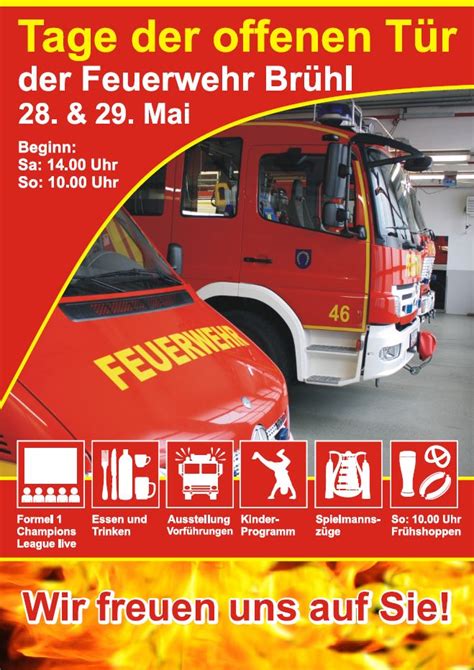 Tage Der Offenen T R Der Feuerwehr Br Hl Feuerwehr Br Hl