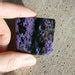 Charoite Crystal Slices With Aegirine And Tinaksite From Russia Flat