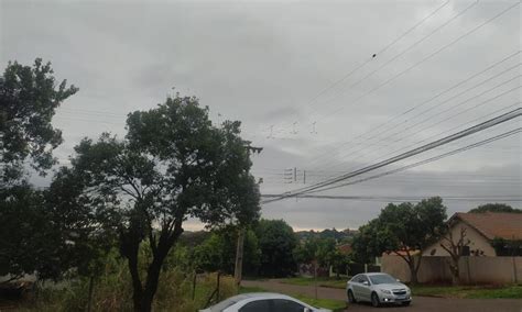 Domingo Pode Ter Pancadas De Chuva Na Regi O Simepar Pr Ve C Para