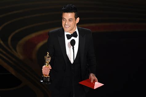 Rami Malek Wins Best Actor Oscar for 'Bohemian Rhapsody'