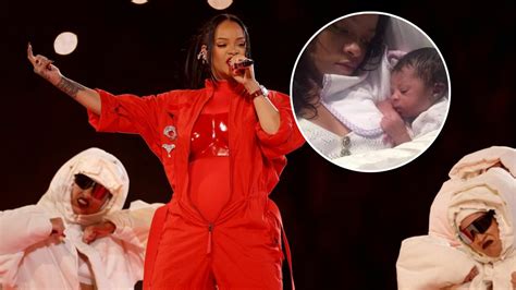 Rihanna Aparece Embarazada En La Super Bowl 2023 A Los Nueve Meses De