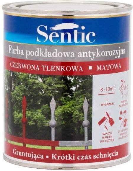 Farba Sentic Farba Antykorozyjna Corlack Czerwona Tlenkowa L