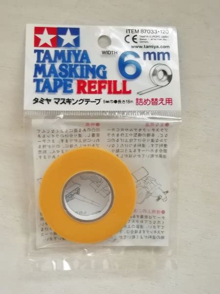 Model Paint Kits Tamiya 87033 Masking Tape Refill 6mm