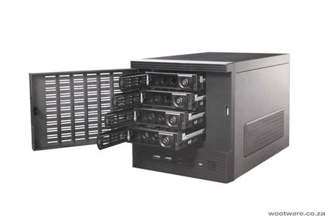 Cfi A X Bay Hot Swap Hdd Tray Black Internal W Flex Atx Psu Mini Itx Chassis Can Be Used