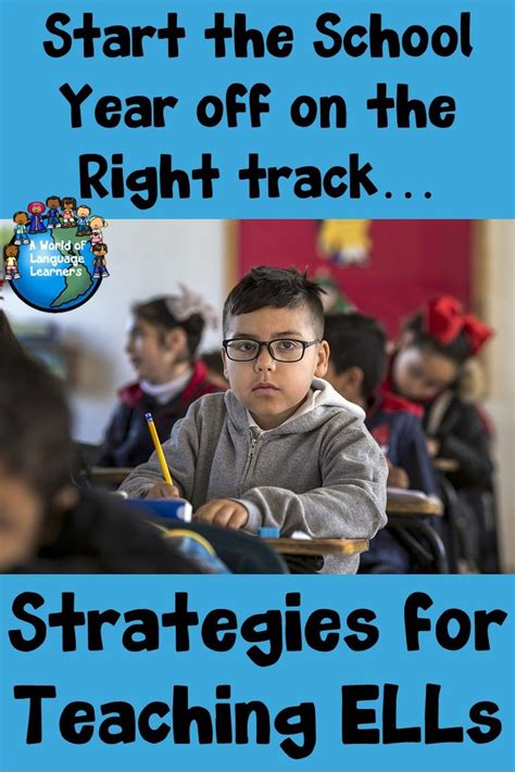 Language Learning Strategies For Teaching Ells A World Of Language