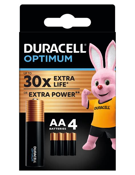 Duracell Optimum AA 4tk