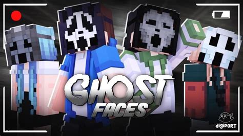 Ghost Faces by DigiPort (Minecraft Skin Pack) - Minecraft Marketplace ...