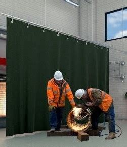 Canvas Welding Curtains - Akon – Curtain and Dividers | Custom Made