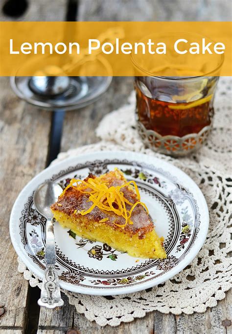 Lemon Polenta Cake Recipe Lemon Polenta Cake Polenta Cake Desserts