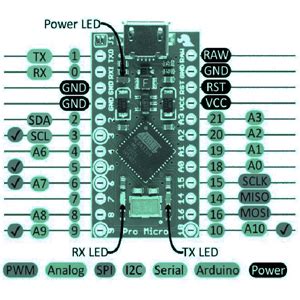 Amazon Co Jp Kookye Pro Micro Atmel Mega U V Mhz Module Board