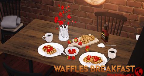 Sims 4 Breakfast Food And Cereal Cc All Free Fandomspot