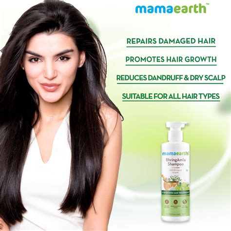 Foxy In Buy Mamaearth Bhringamla Shampoo With Bhringraj Amla For