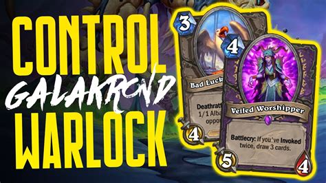 Control Warlock Is The Best Warlock Deck Hearthstone Youtube