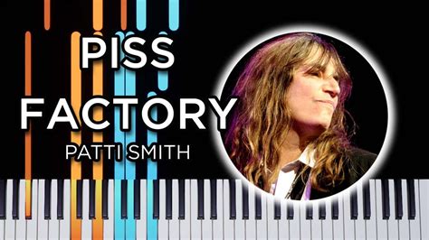 Piss Factory Patti Smith Piano Tutorial Youtube