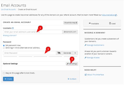 Create Email In CPanel Create Email Account In CPanel