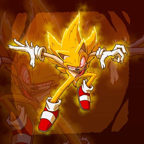 Fleetway Super Sonic By Rahkshichao On Deviantart