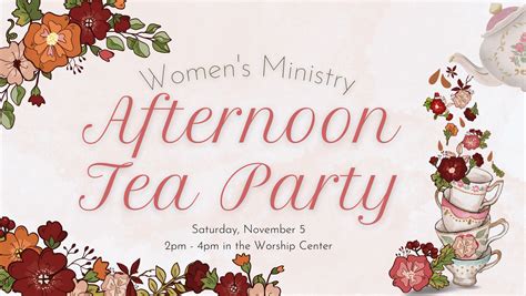 Womens Ministry Afternoon Tea Party — Grace Community Church