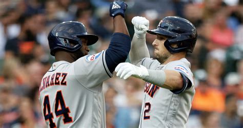 Houston Astros Bounce Back With A Blowout Win Over Detroit Tigers